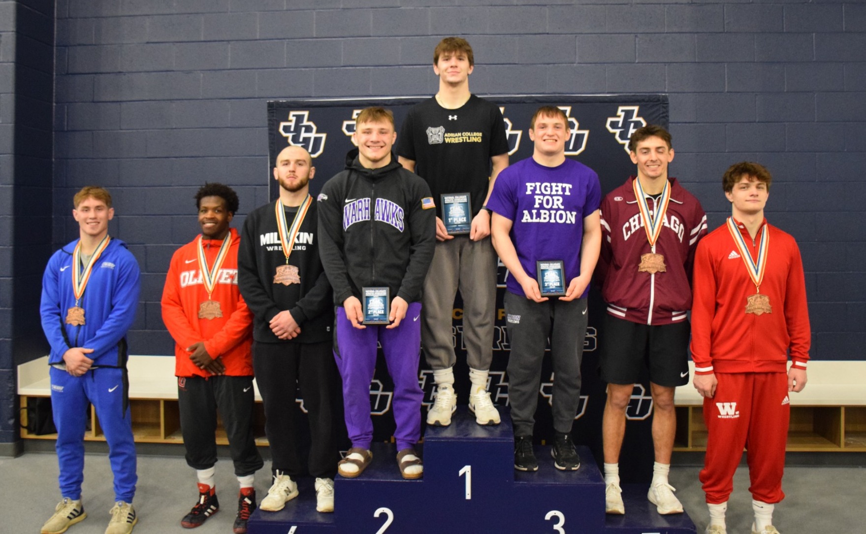 Smith 2026 MWrestling Podium