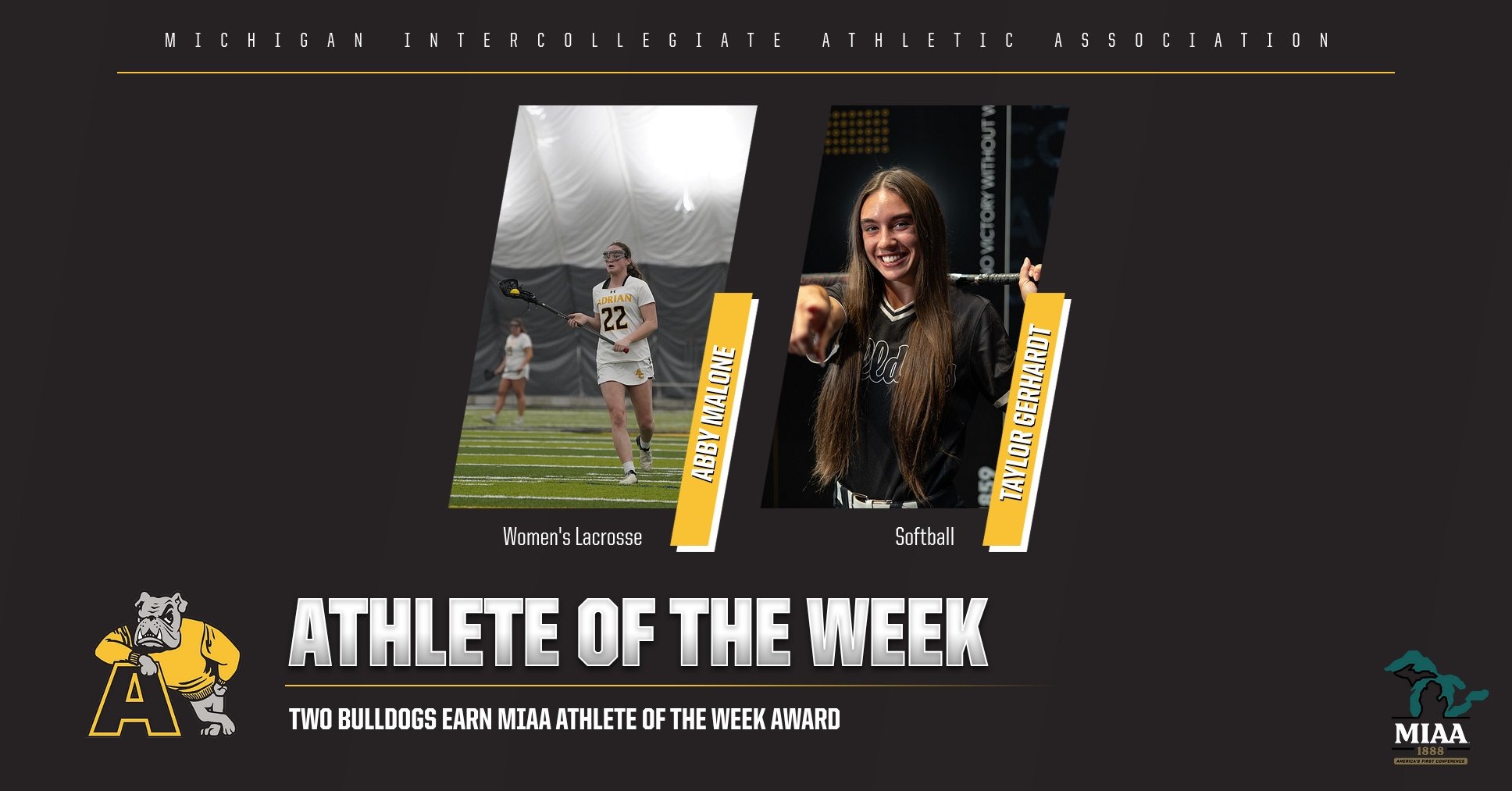 MIAA Athlete of the Week WLAX & SB