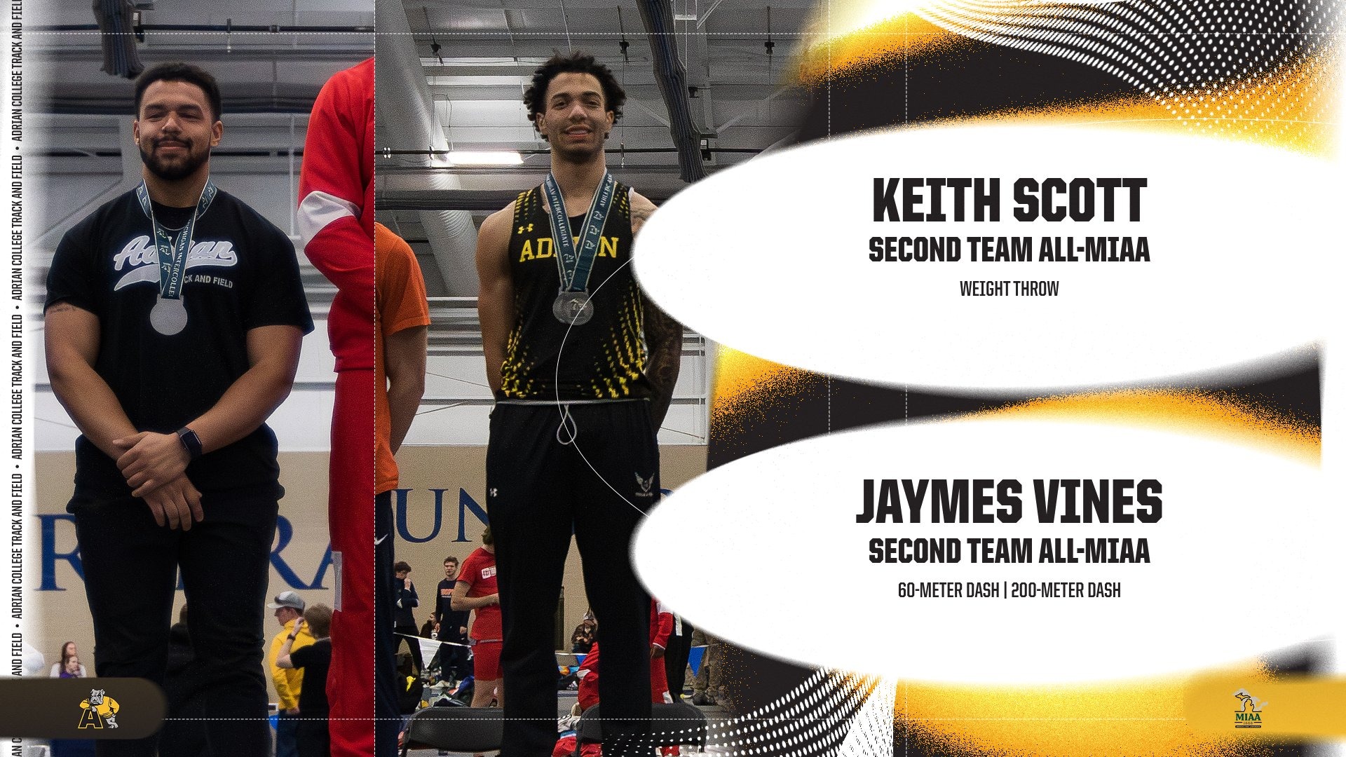 2026 Men's Indoor Track All-MIAA