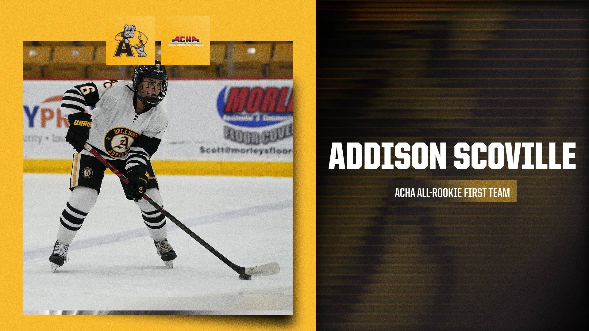 Addison Scoville All-Rookie Team 