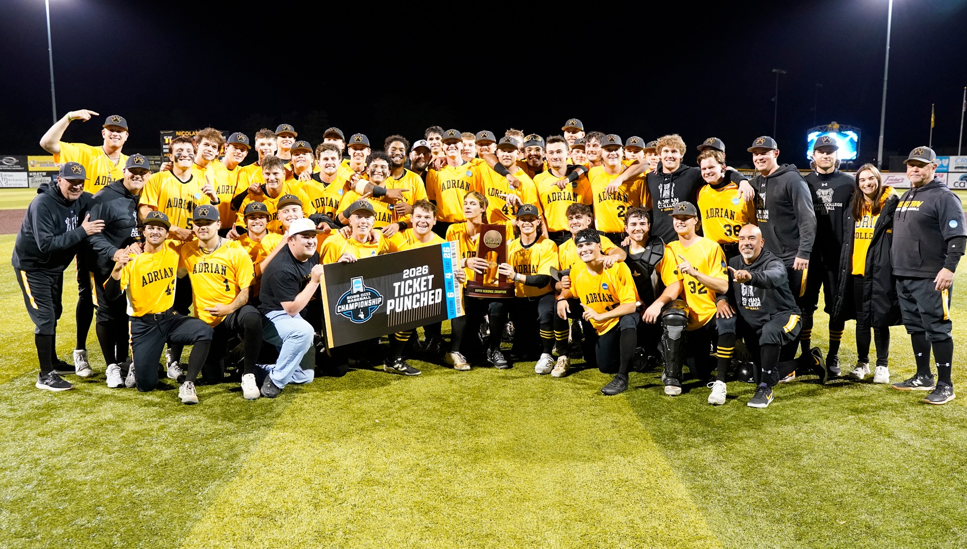 Baseball Super Regional Champs