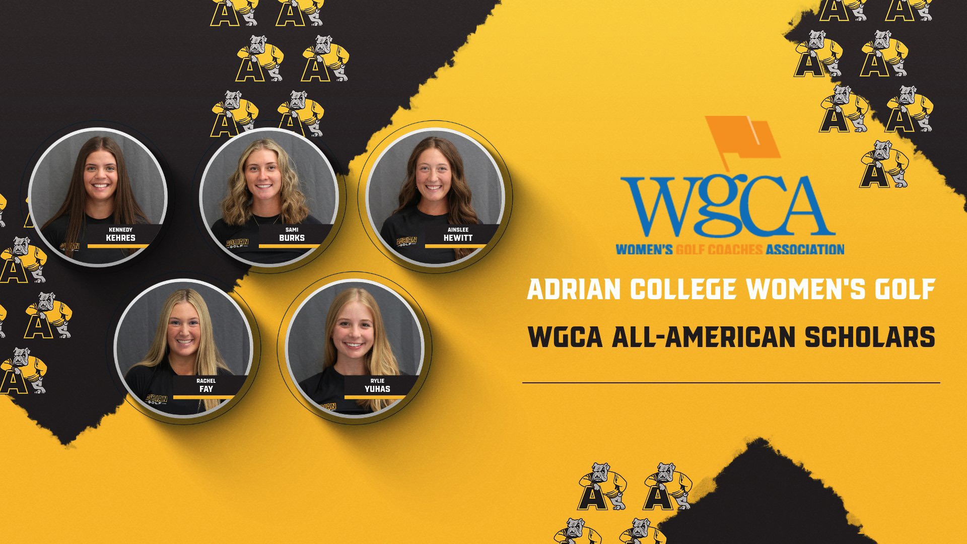 2526 WGCA All-American Scholars