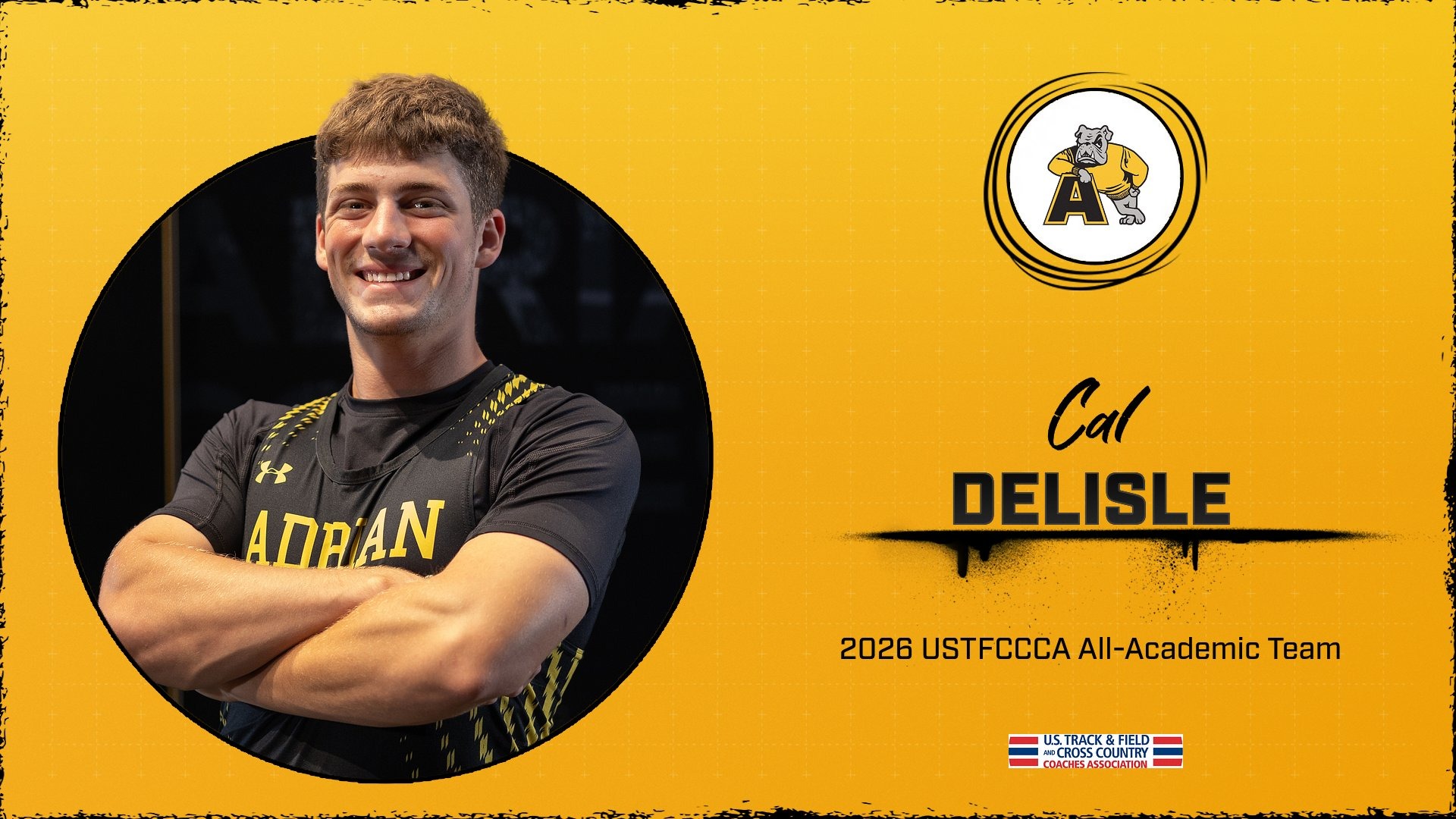 Cal DeLisle named to USTFCCCA All-Academic Team