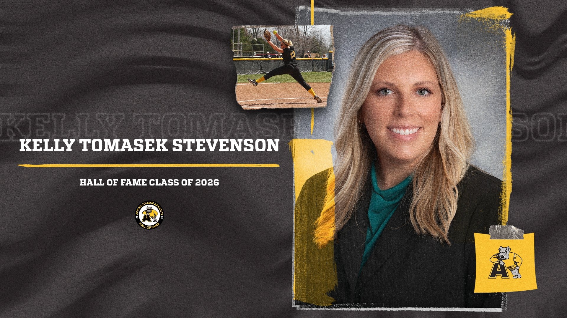 Kelly Tomasek Stevenson HOF c/o '26