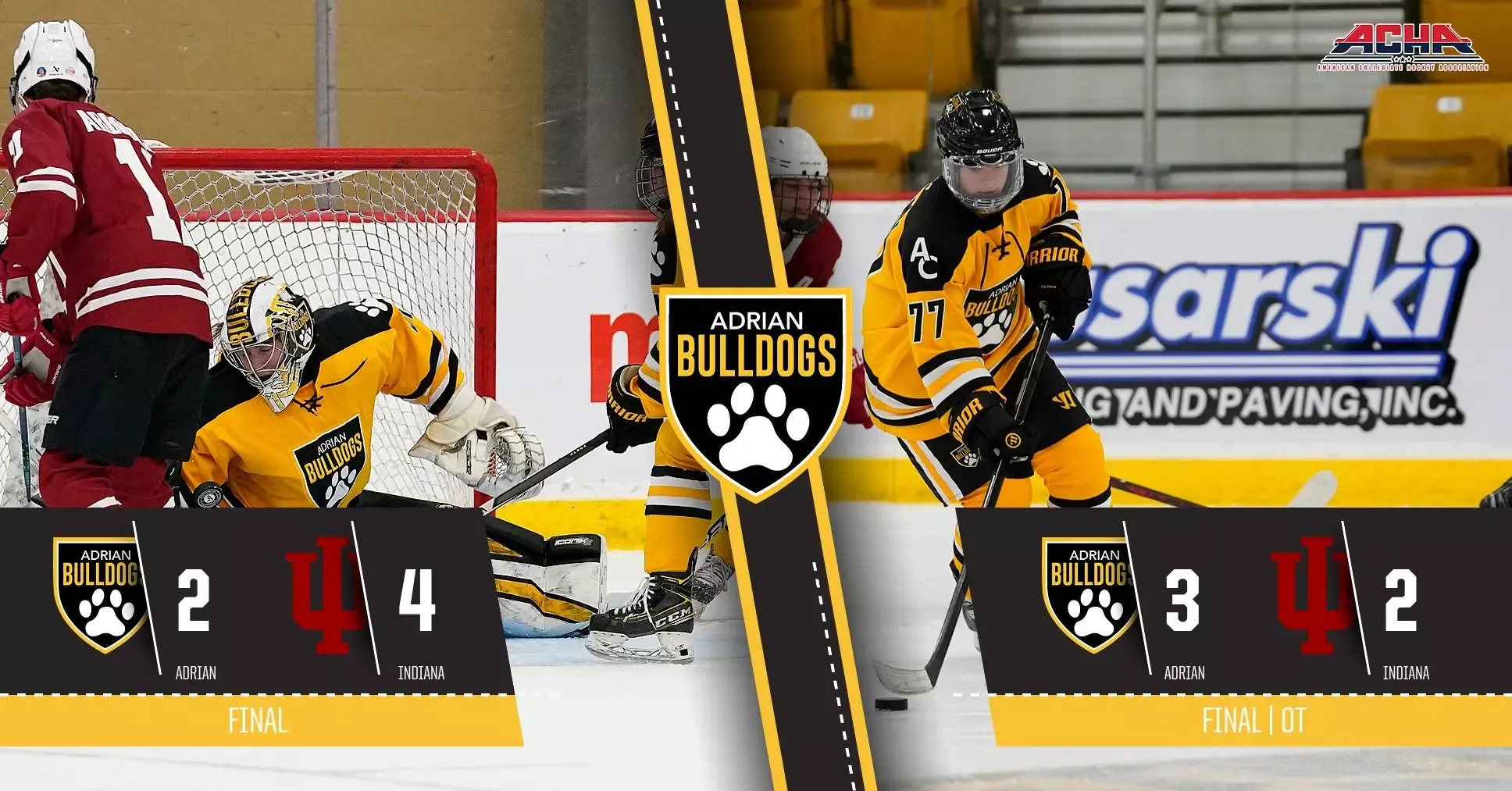 Final Scores ACHA WD2