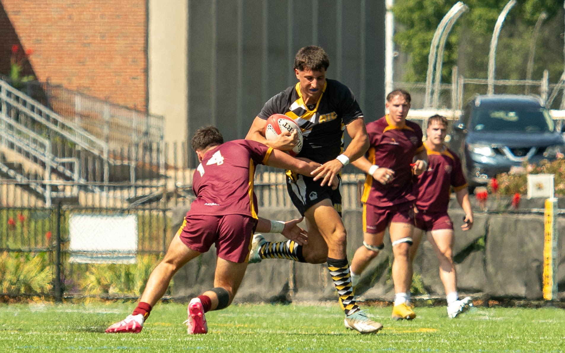 Men's Rugby pushes forward against Iona