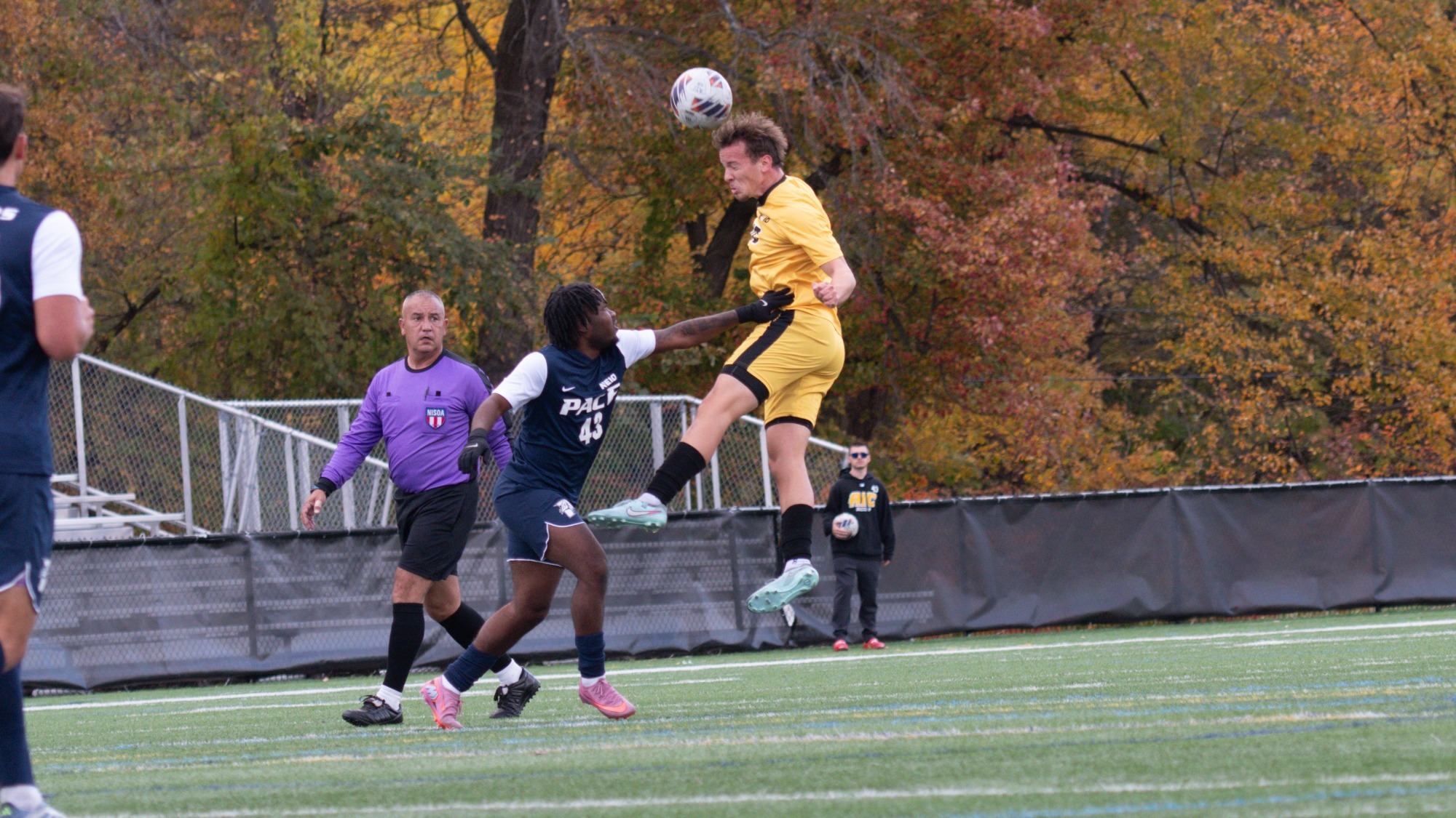 AIC Men's Soccer header