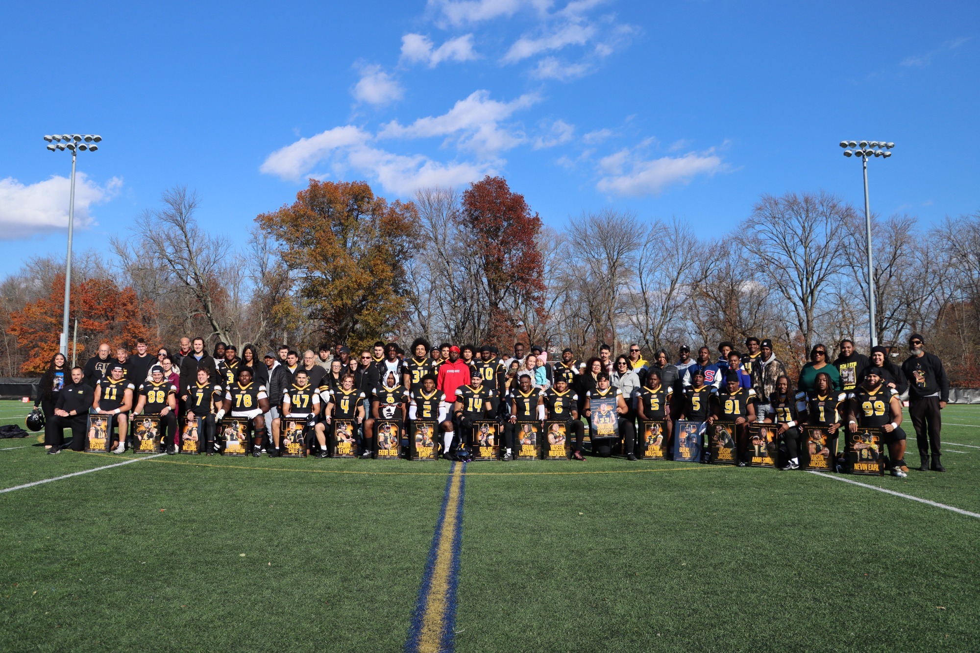 AIC Football Senior Day 2025