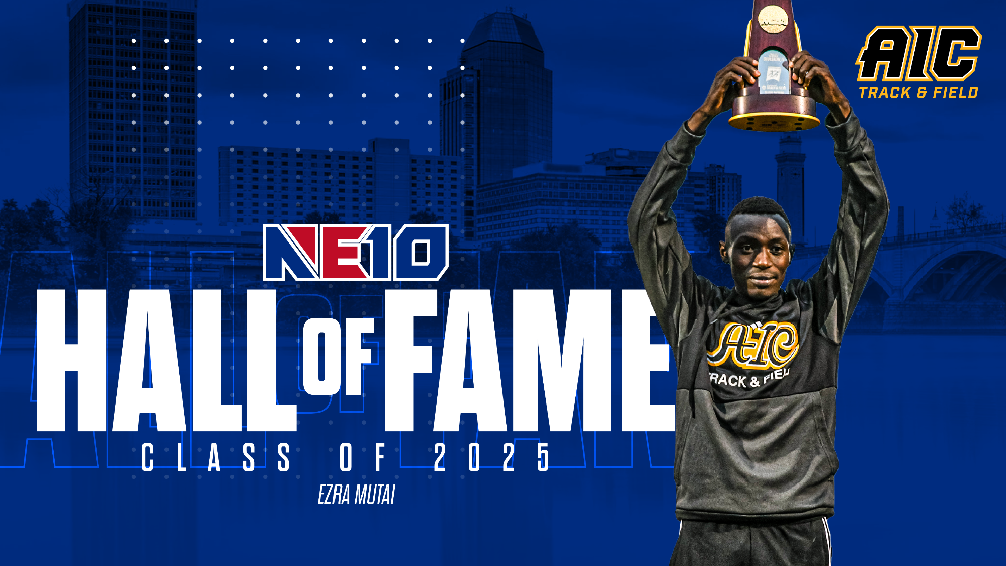 Ezra Mutai 2025 NE10 Hall of Fame