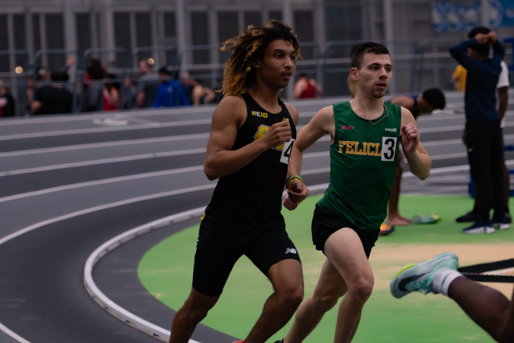 Vasillios Parsley runs at Ocean Breeze