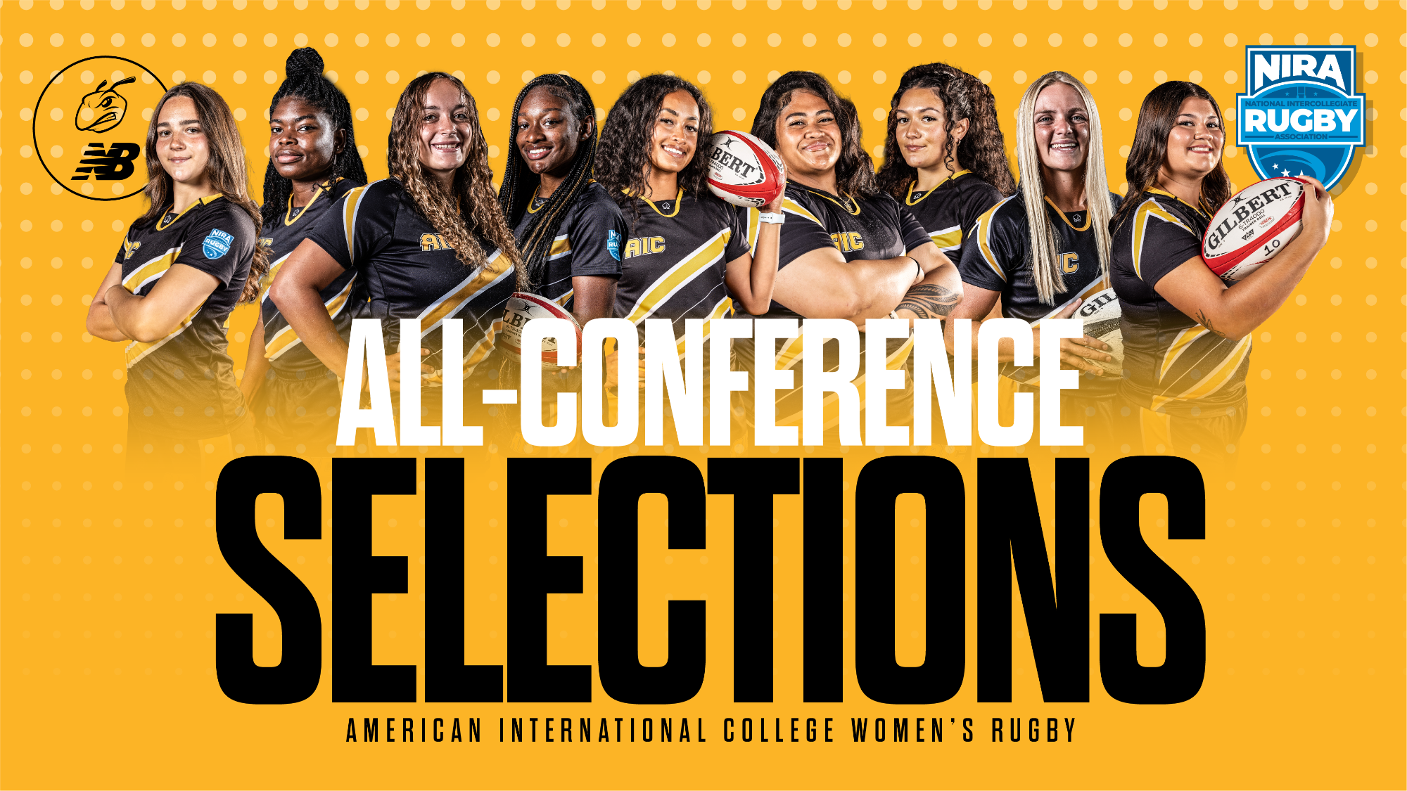 2025 All-NIRA Selections AIC Women's Rugby