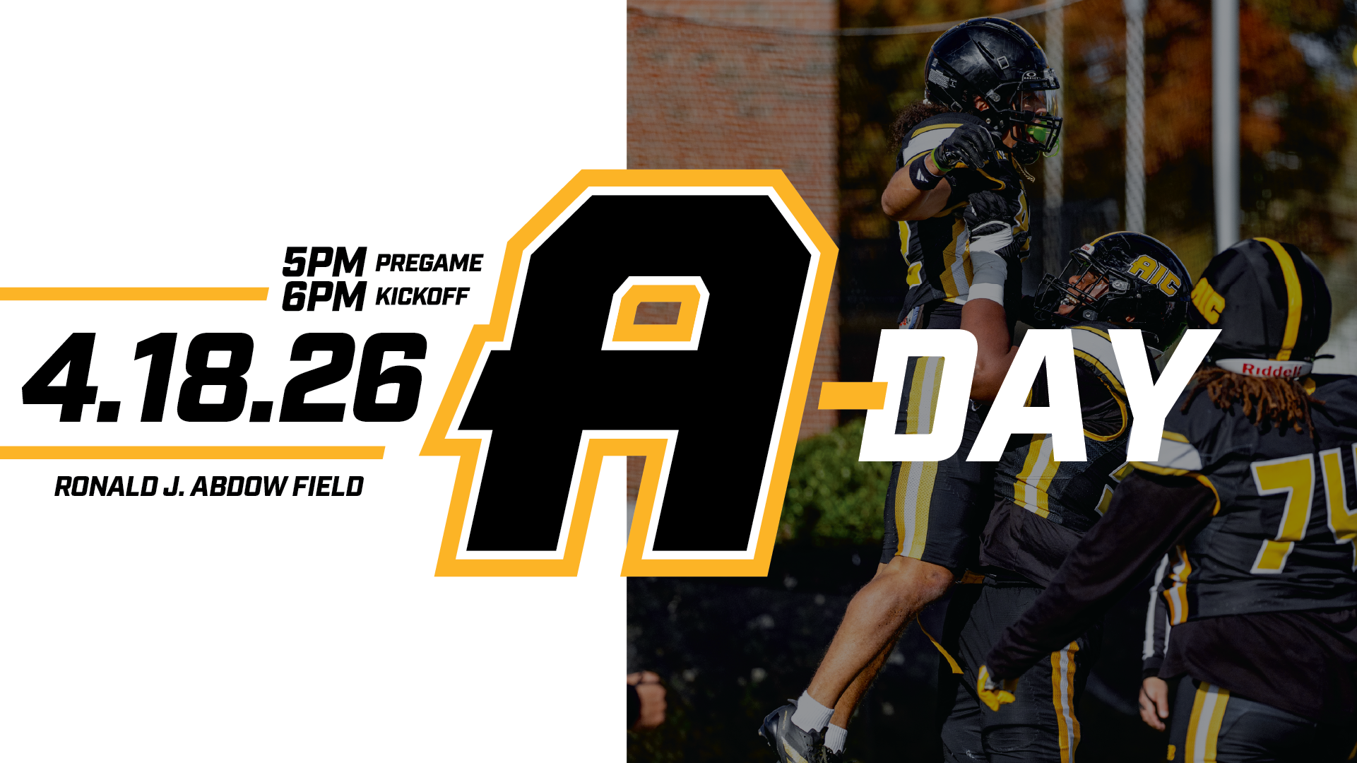 Football A Day 2026 is April 18 at 6 PM