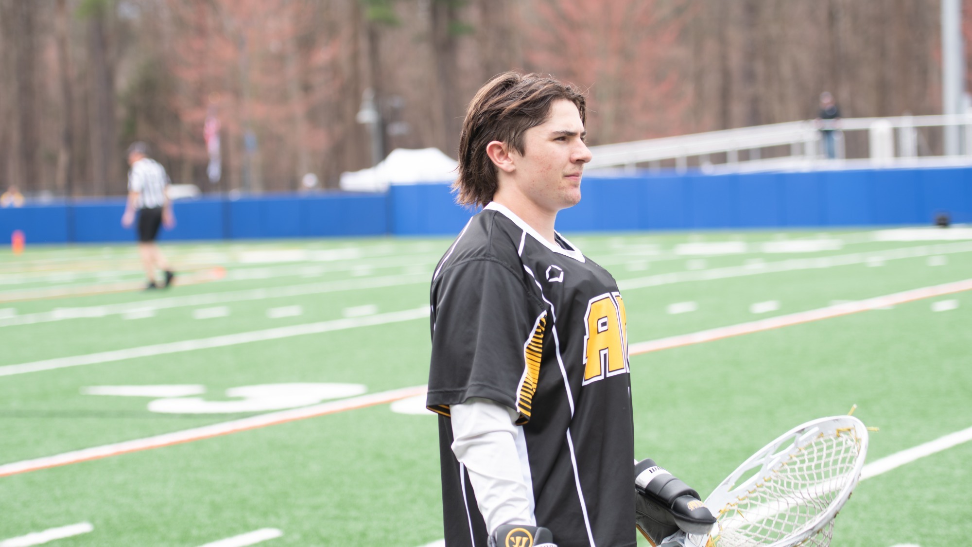 Nicholas Kendall at Pace during pregame