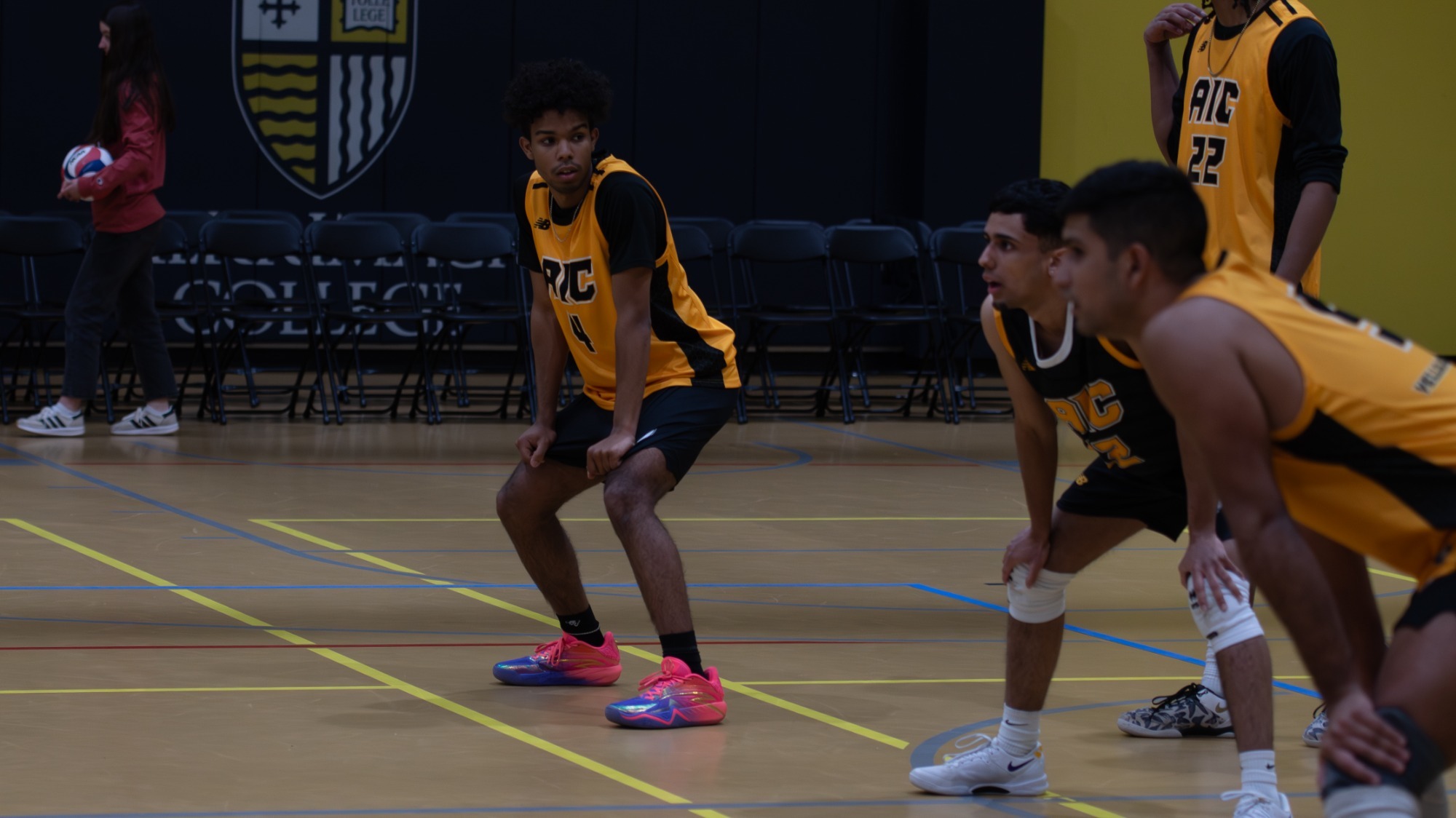 Ray Peralta stands in at Merrimack