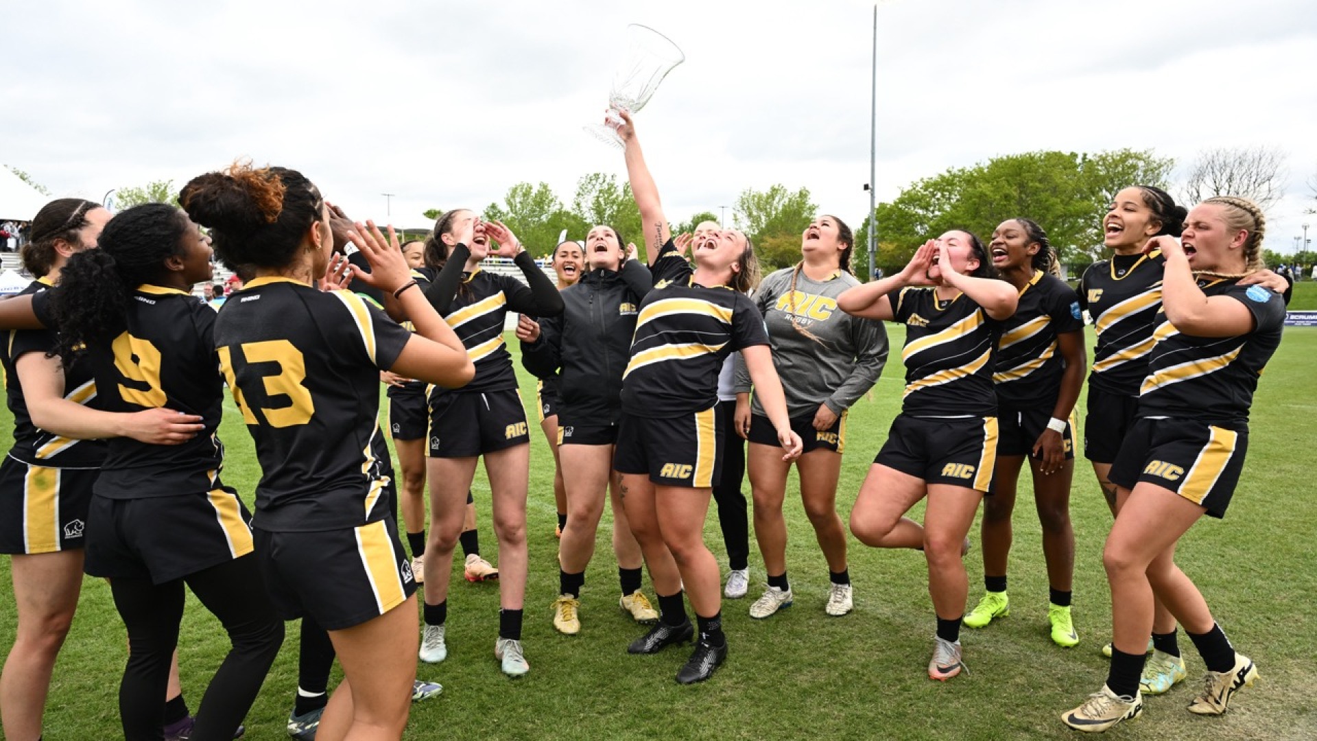 AIC Women's Rugby Celebrates The 2026 7s National Title
