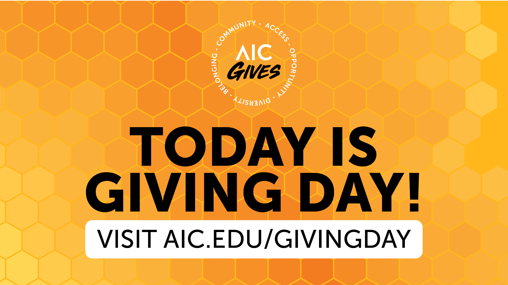 Click Here To Be Part Of AIC Gives 2026!