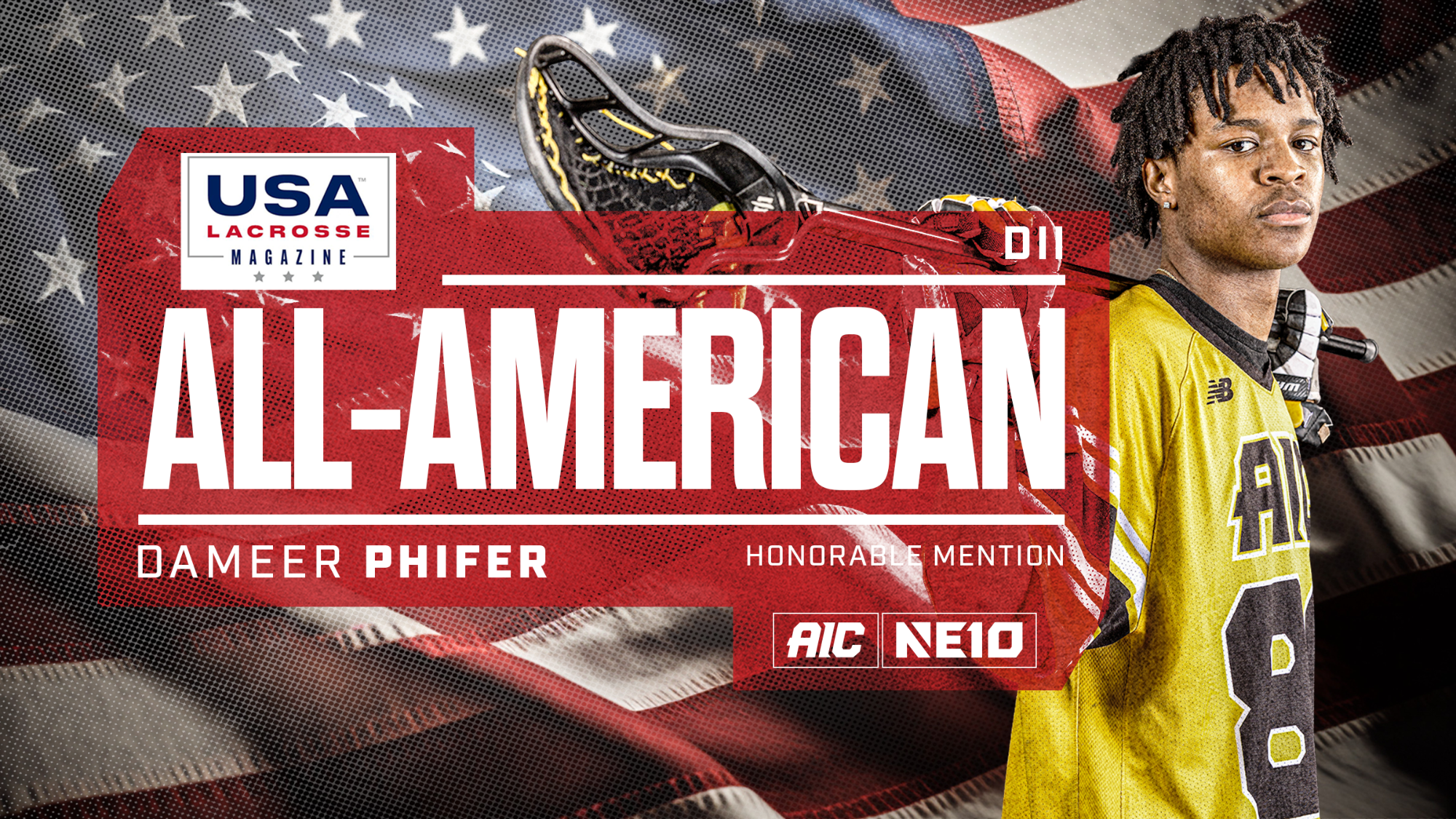 Dameer Phifer USA Lacrosse Magazine All-American