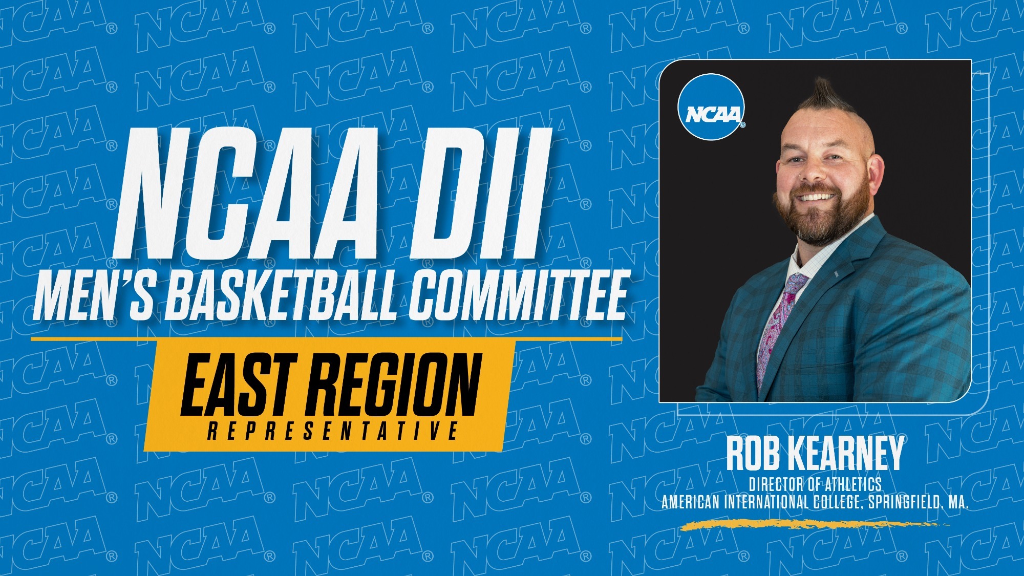 Rob Kearney named to NCAA DII Men's Basketball Committee