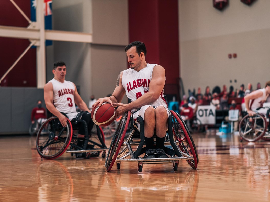 Anthony Harris 202122 Men's Wheelchair Basketball Alabama Adapted