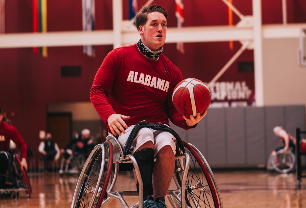Luke Mcdowall 202324 Men's Wheelchair Basketball Alabama Adapted