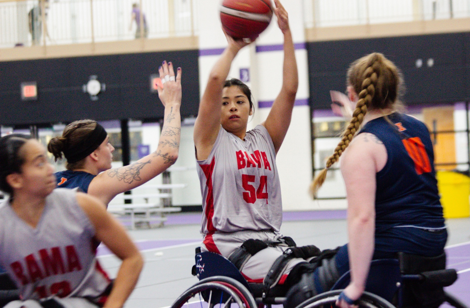 Women’s wheelchair basketball 