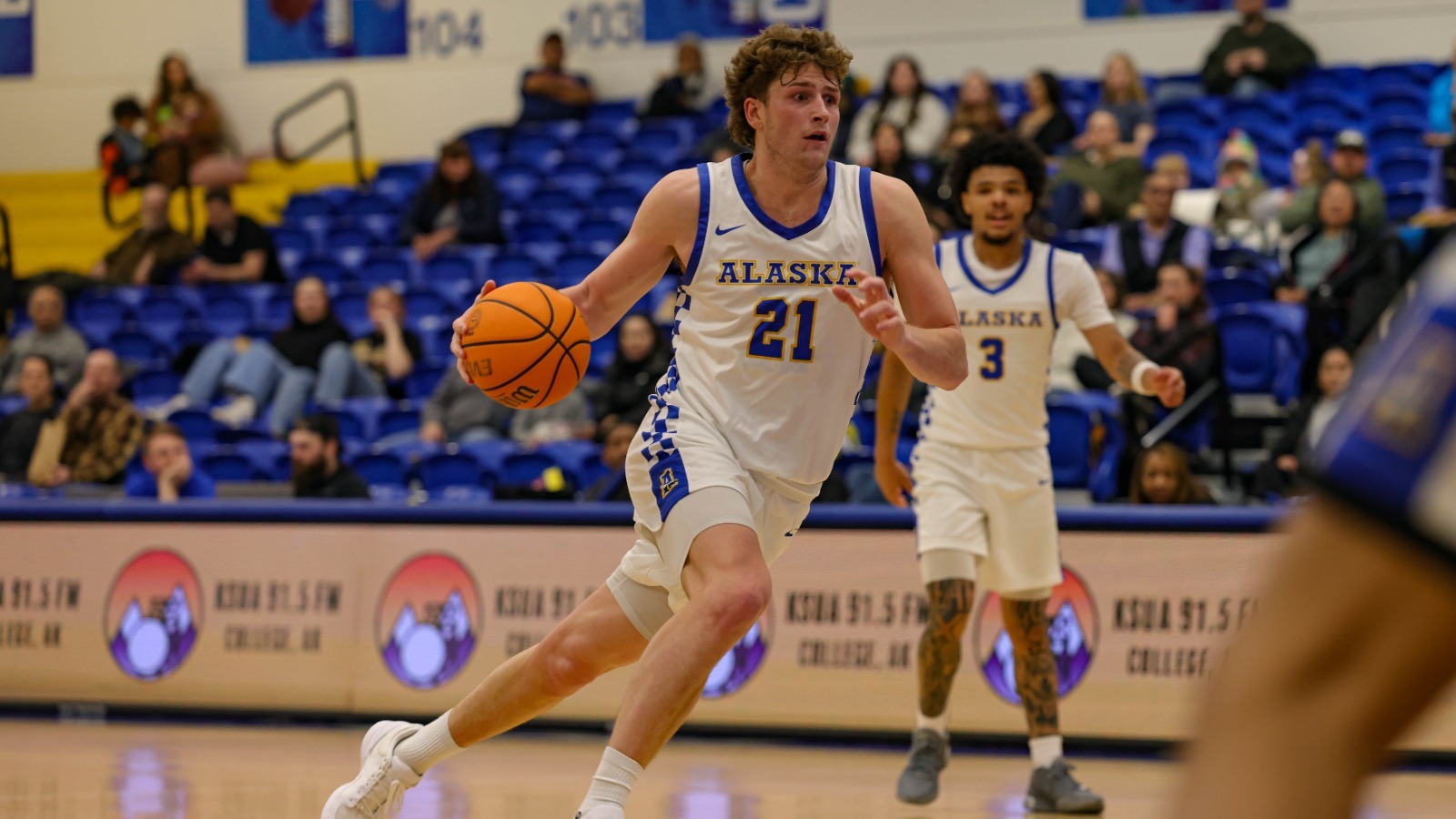 Luke Fotheringham driving vs. Simon Fraser, Jan. 3, 2026
