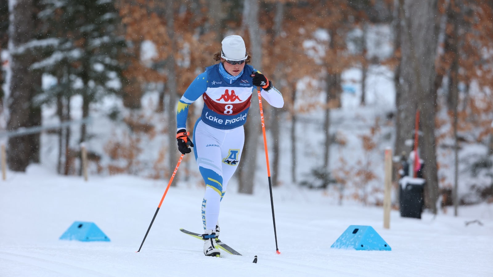 Õnnela Rodendau skis in the 10k classic at the RMISA Invitational, Jan. 2026