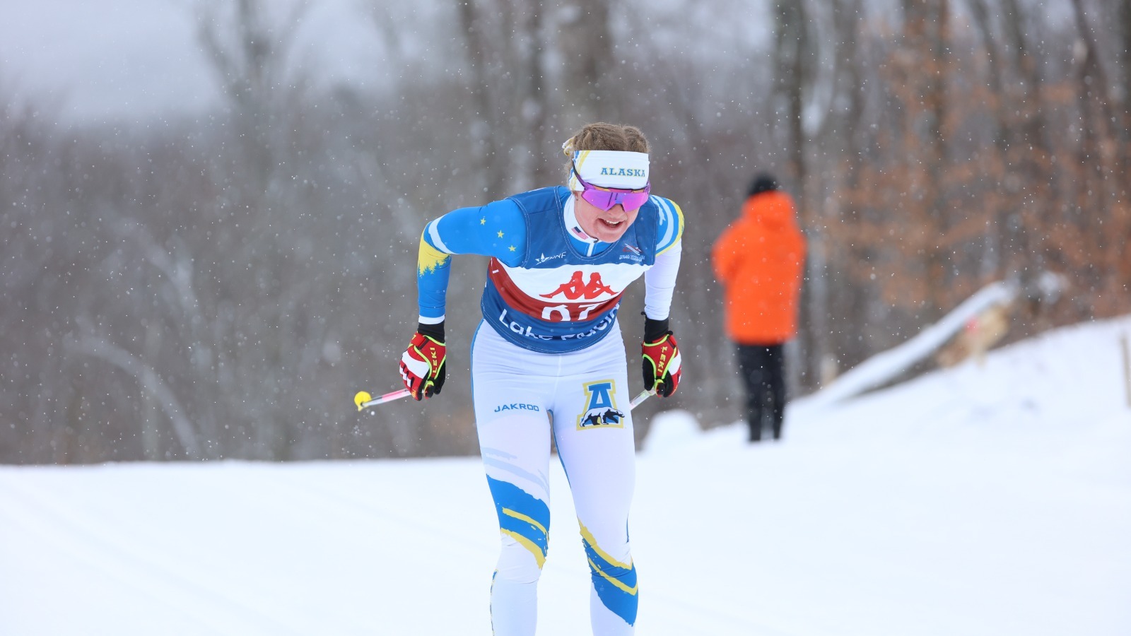 Rosie Fordham skis in the 10k Freestyle at the RMISA Invitational on Jan. 4, 2026