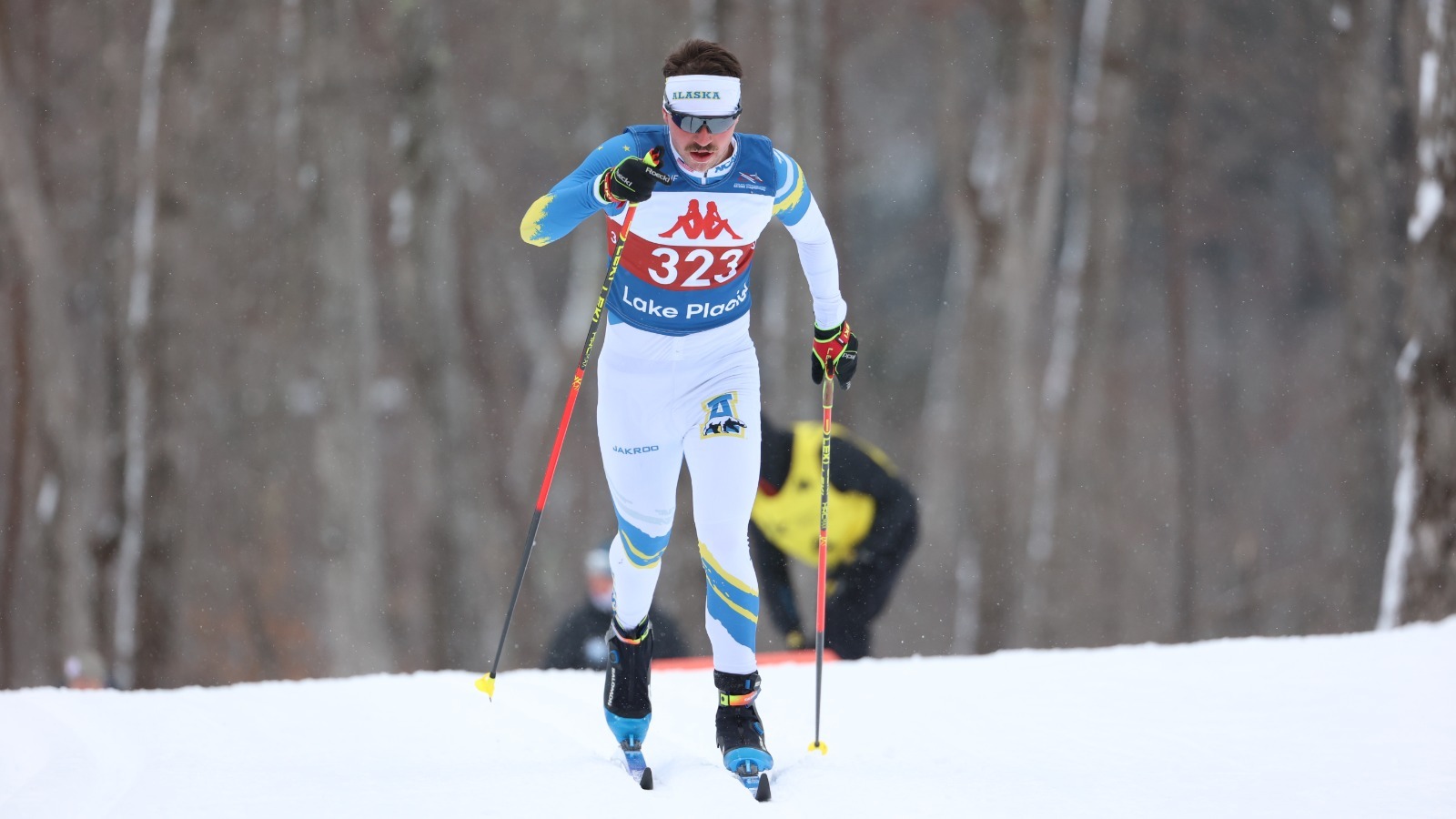 Philipp Moosmayer skiing in the 10k classic at the RMISA Invitational on Jan. 4, 2026