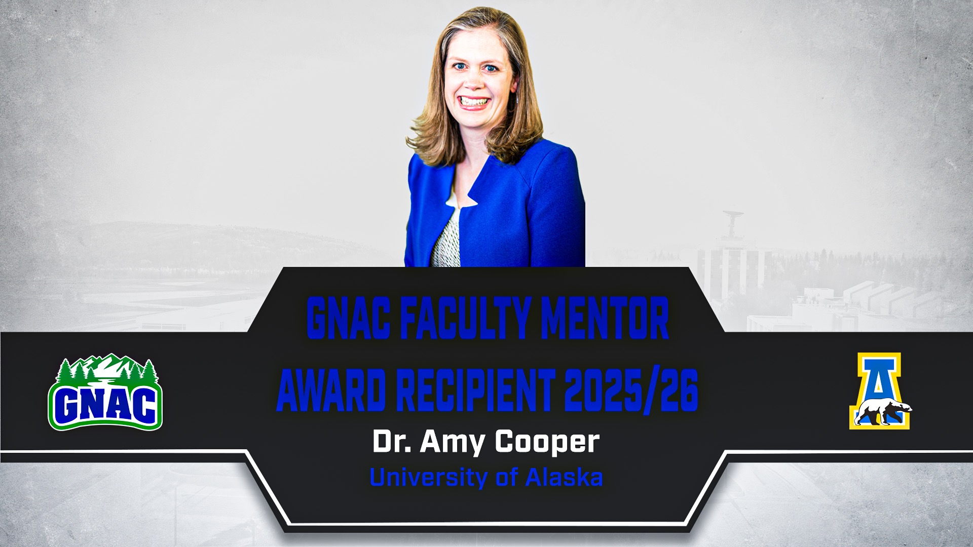Dr. Amy Cooper GNAC FAR Mentor Award 2025-26