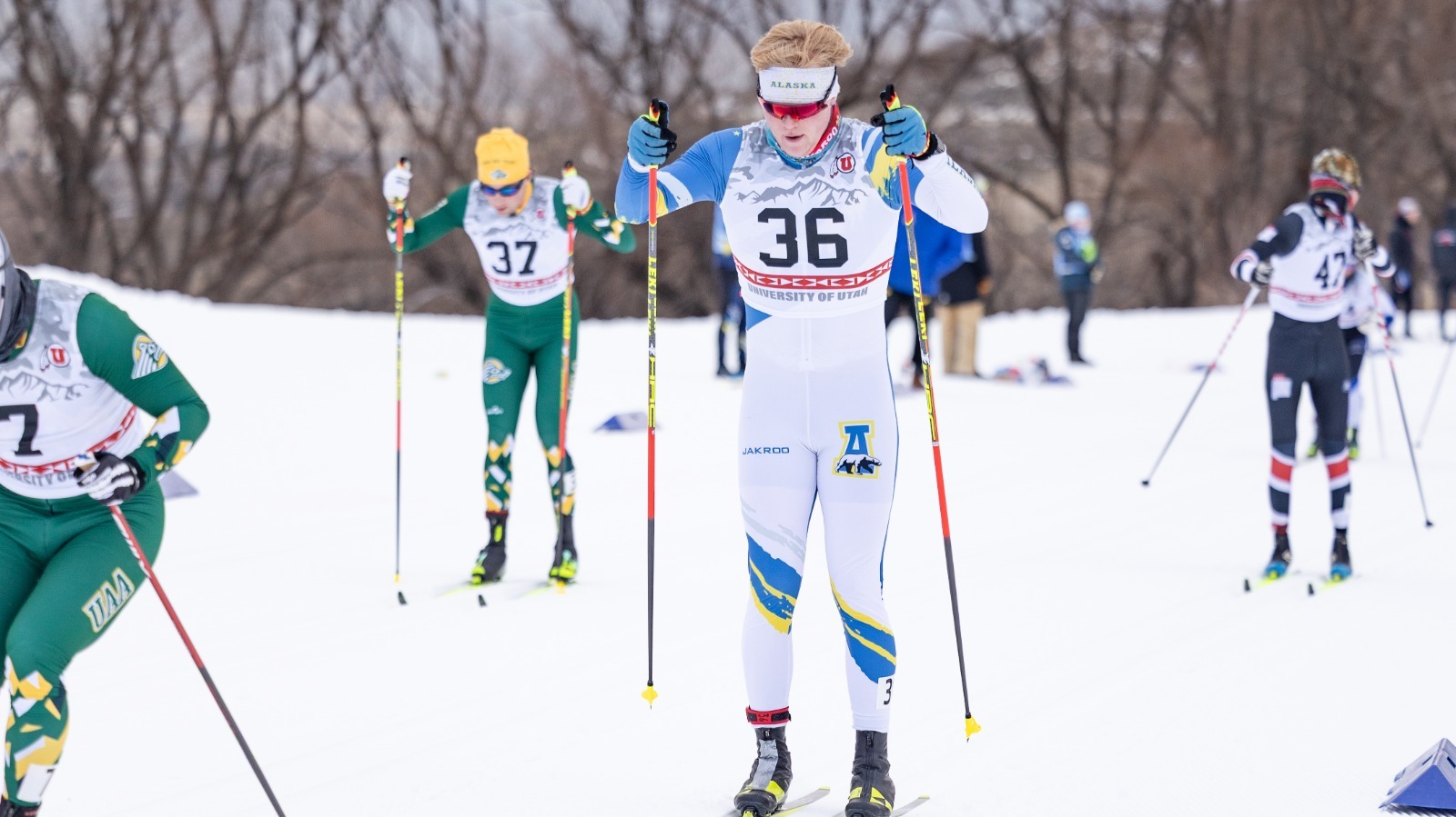 Josh Baurick at the Utah Invitational, 2025-26