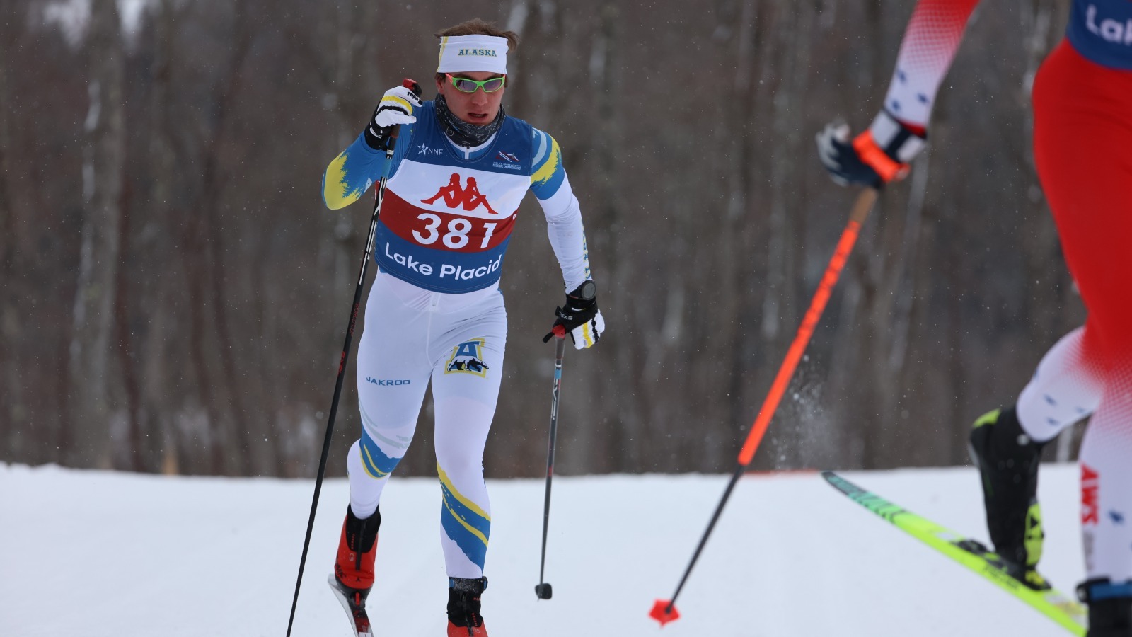 Matyas Pavek skis in the 10k classic at the RMISA Invitational, Jan. 4 2026