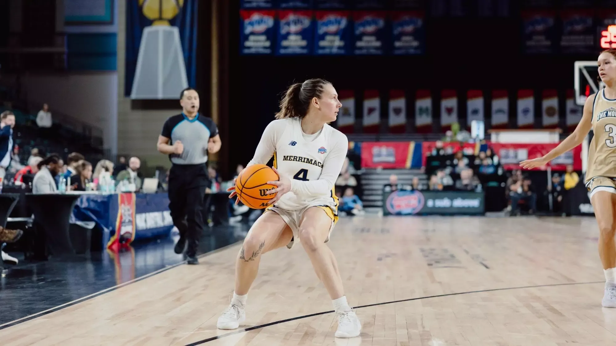 Denae Skelton at Merrimack College