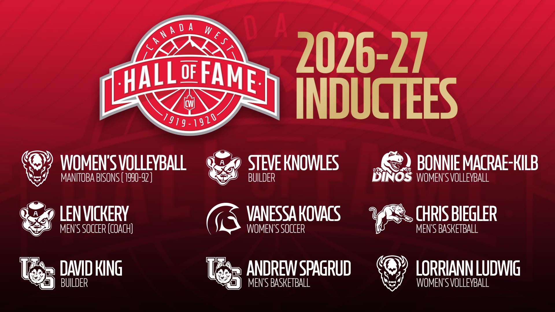 2026 CW HOF