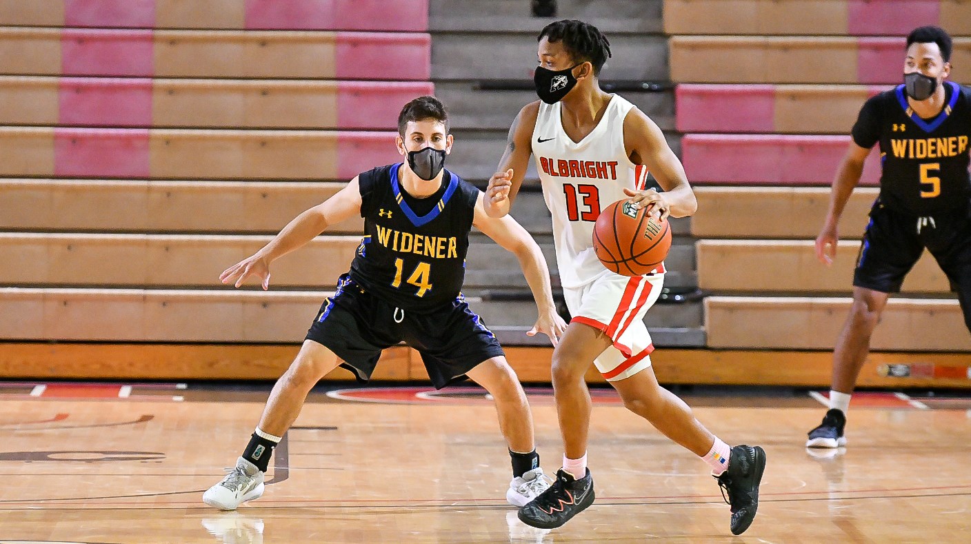 Men's Basketball Bounces Back with 9676 Win Over Widener Albright
