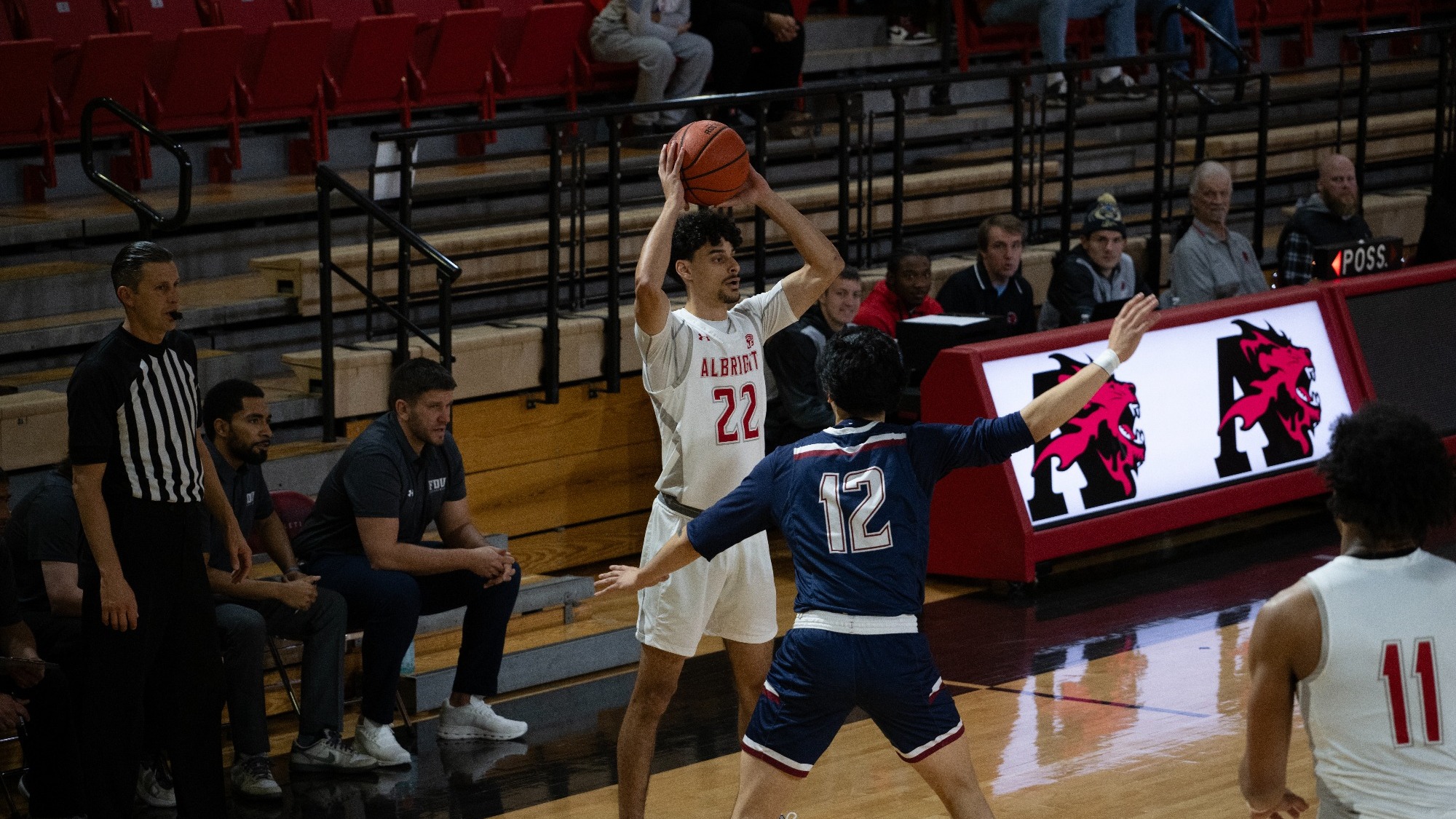 Connor Fields Men's Basketball Albright College Athletics