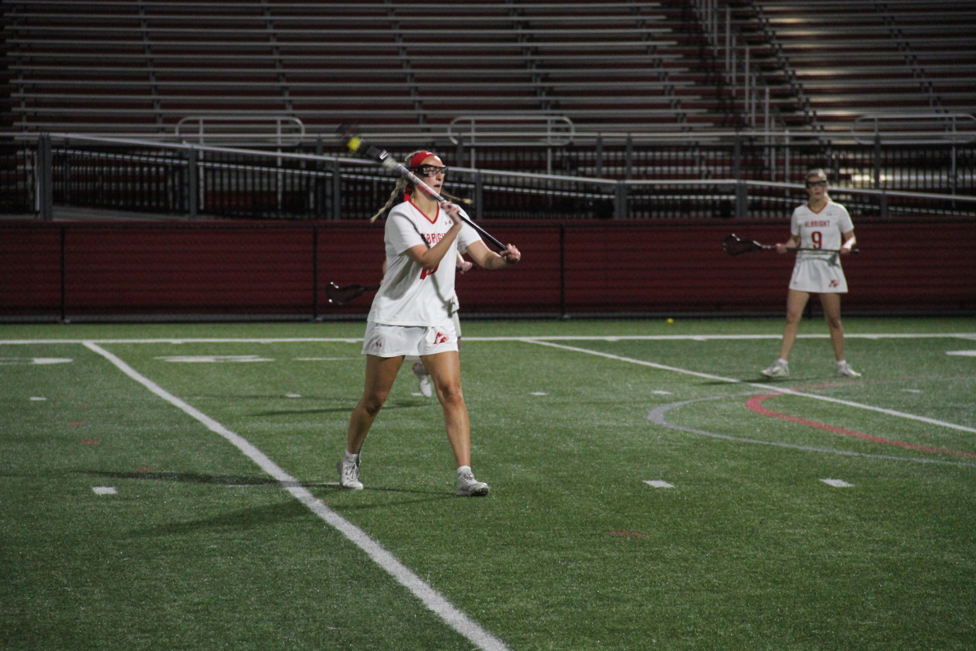 Women’s Lacrosse Edged Out at Home by Stevenson Albright College