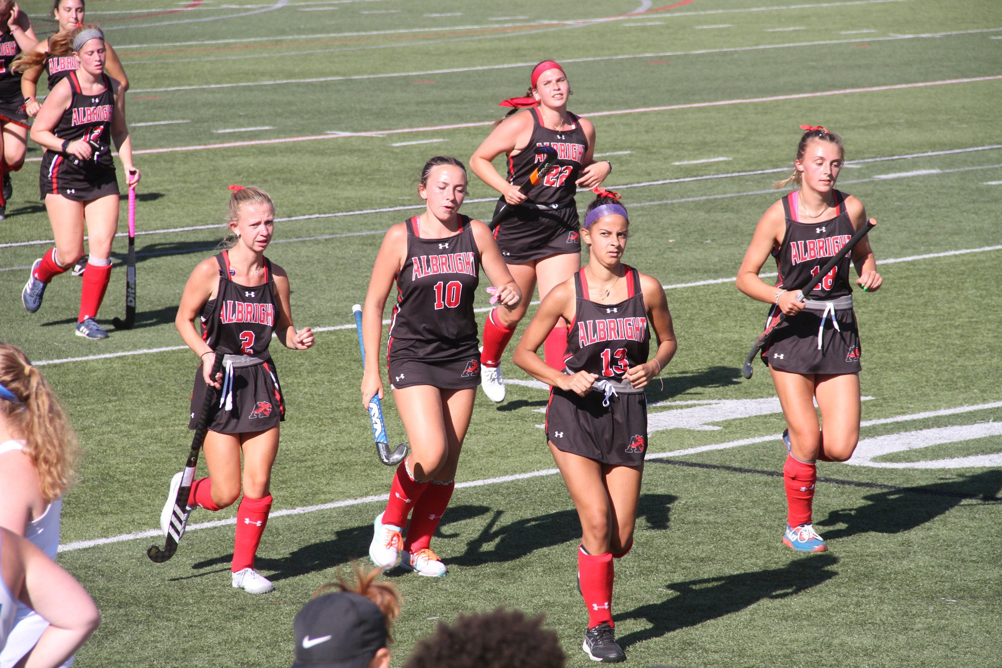 Field Hockey Falls to Arcadia in First Road Game of the Season