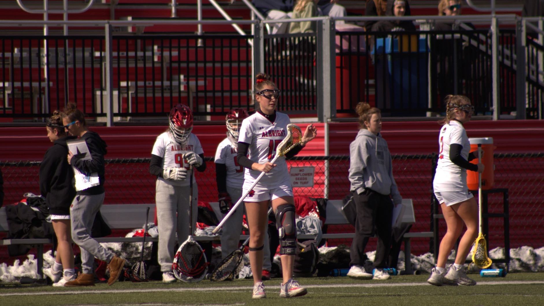 Women’ Lacrosse Cruises to 184 Win over Eastern Albright College