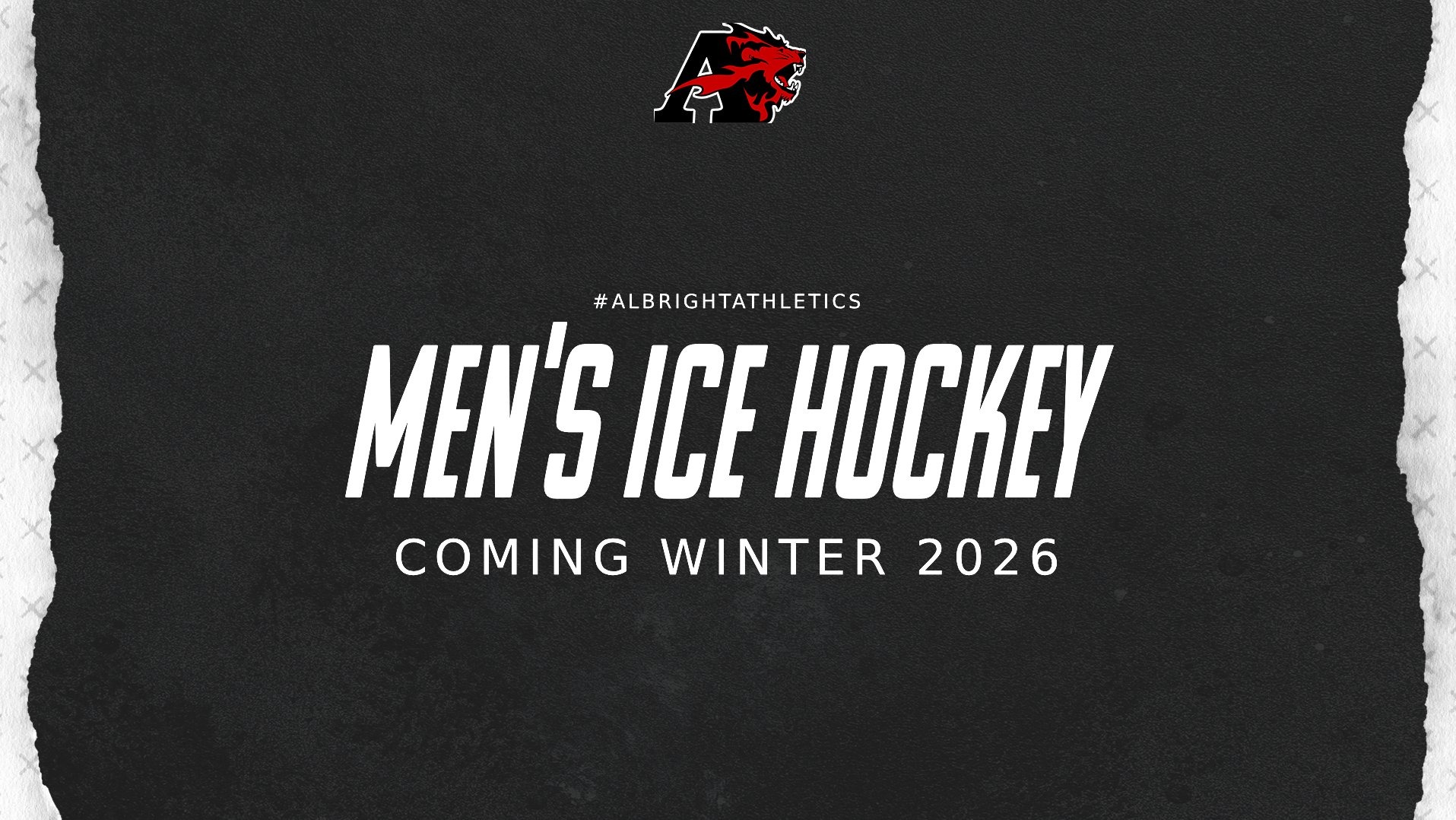 Men's Ice Hockey Announcement 