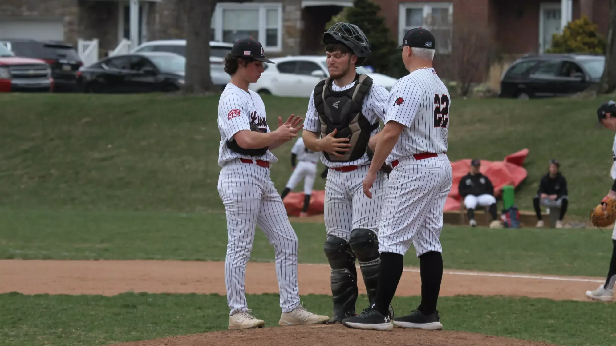 Lucas Williams, Chris Gorla, Coach Yeager 