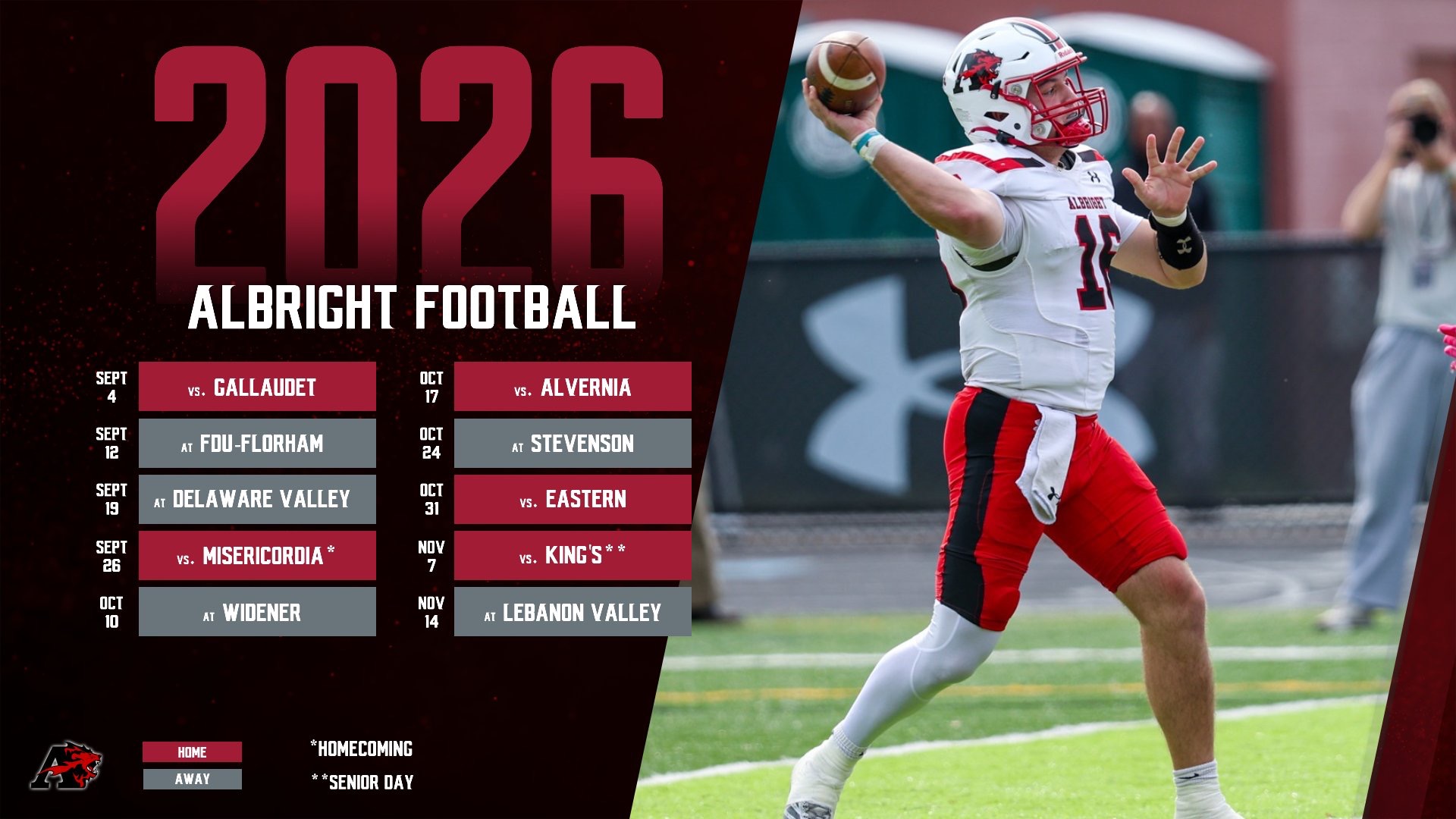 2026 Football Schedule