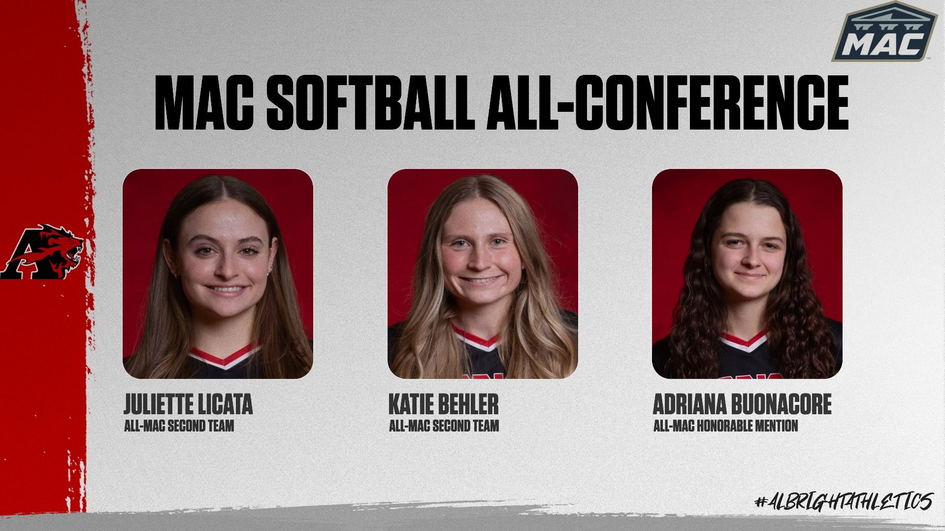 Licata, Behler, Buonacore 2026 ALL CONF