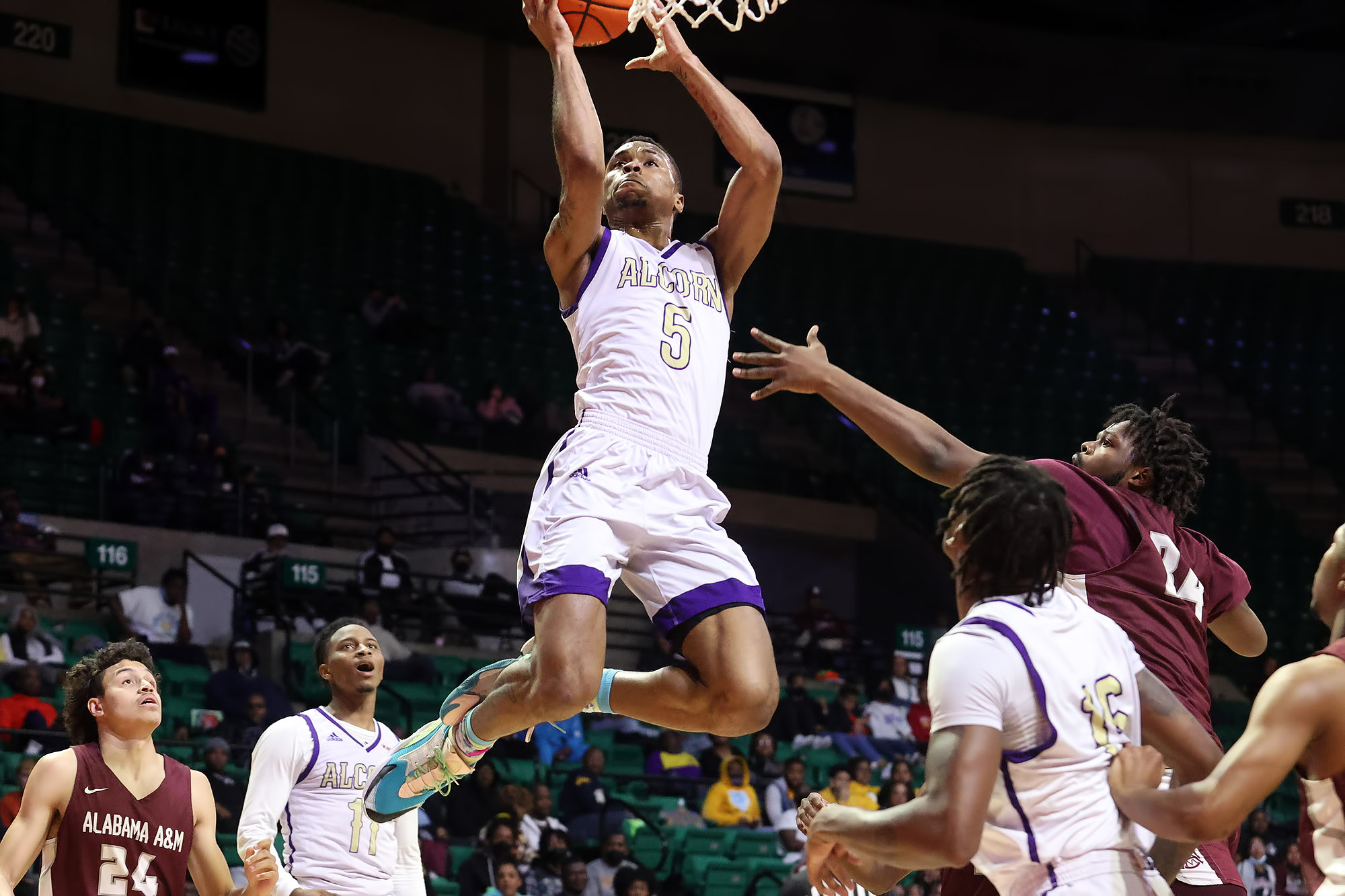 Keondre Montgomery Men's Basketball Alcorn State University Athletics