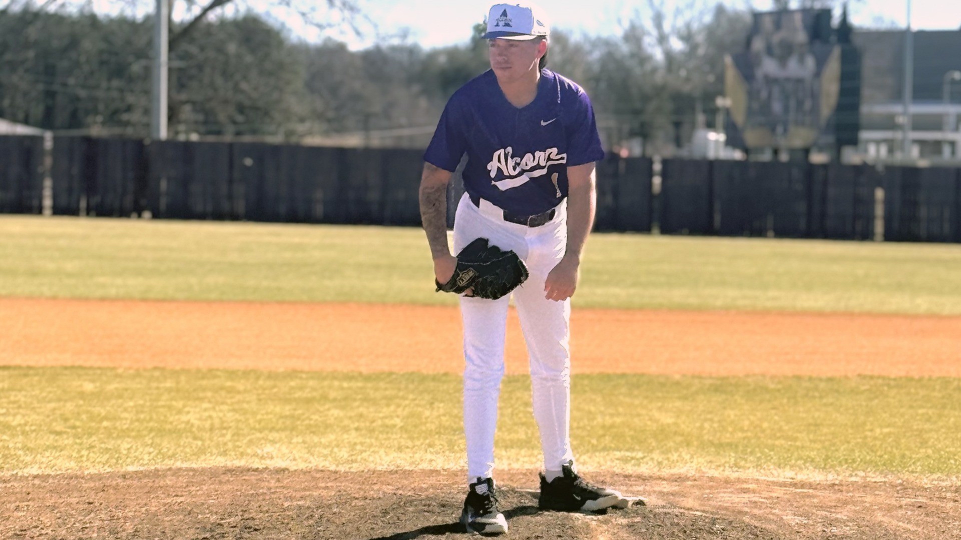 Alcorn Baseball Pitcher at Practice 2026