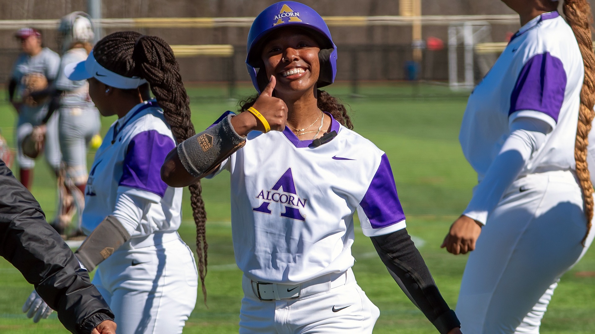 Yahyna Acevedo Smile Thumbs Up AAMU 2026