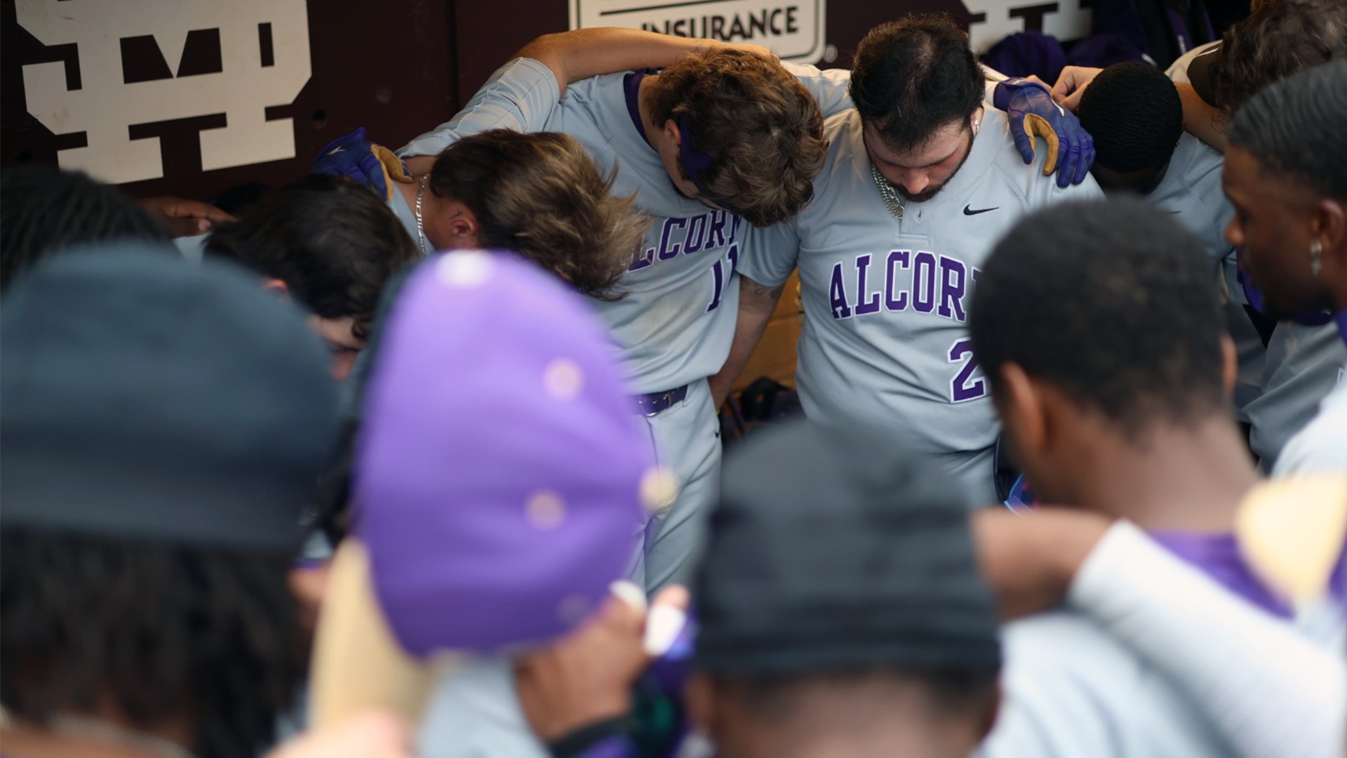Baseball Prayer in Mississippin State Dugout 2026