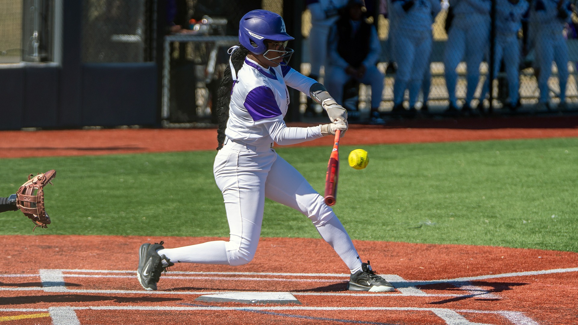 Alcorn at-bat vs. AAMU Softball 2026