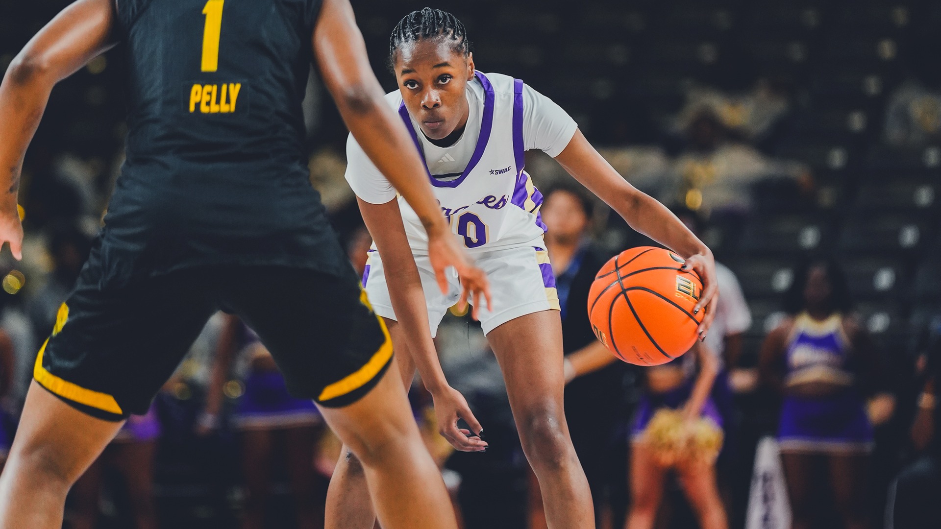 Dalayja Hurt-Floyd Dribble vs. UAPB in SWAC Quarterfinals