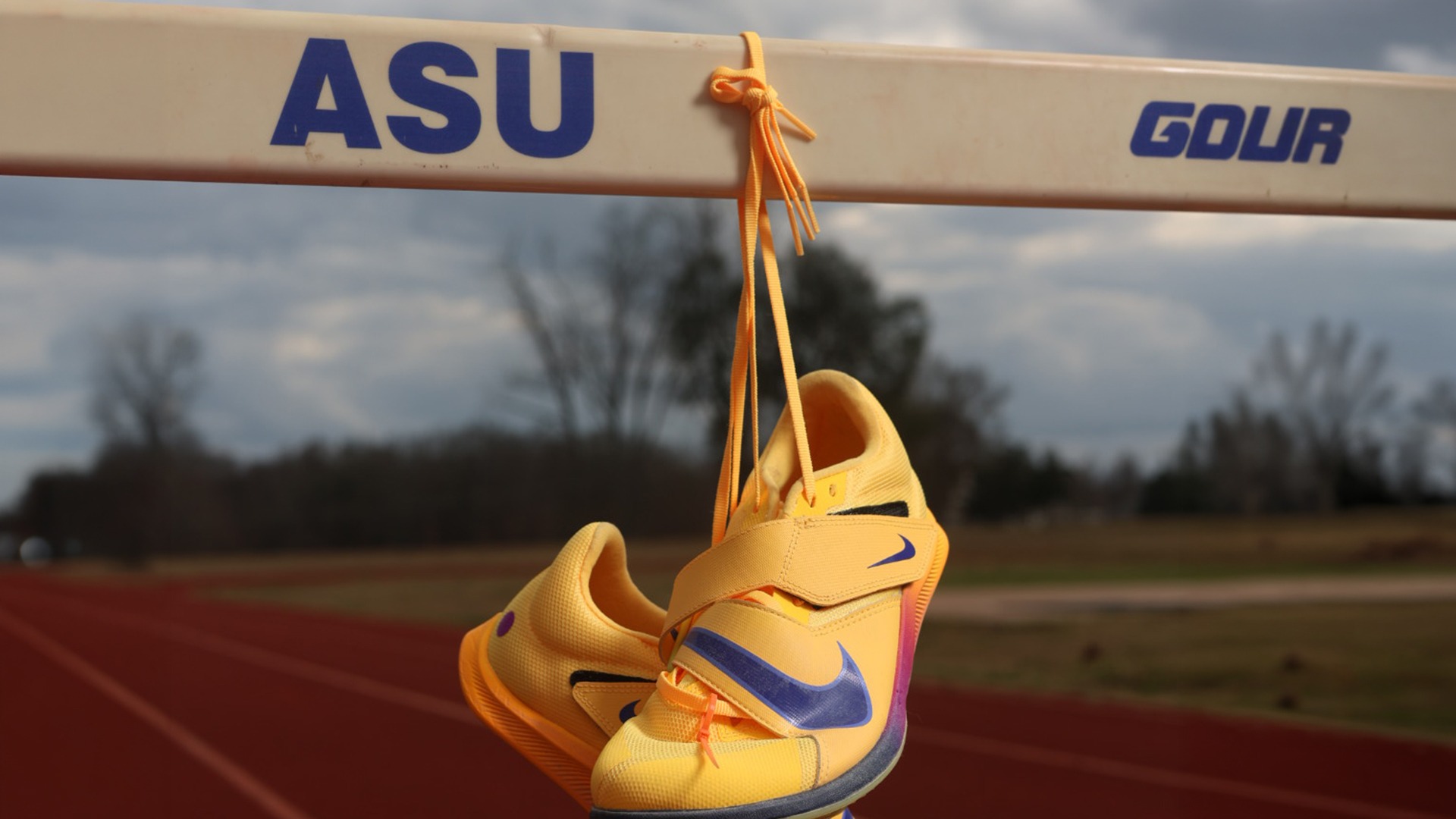 Track Spike on Hurdle